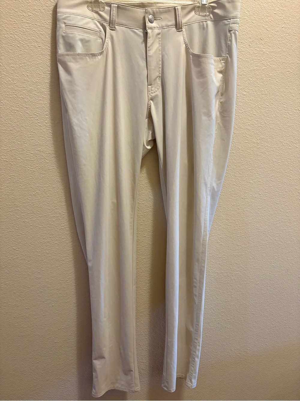 Peter Millar Cream Chinos Khakis – Slim Straight